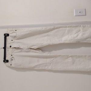 White jeans